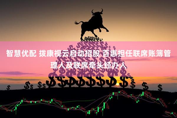 智慧优配 拨康视云启动招股 百惠担任联席账簿管理人及联席牵头经办人