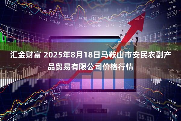 汇金财富 2025年8月18日马鞍山市安民农副产品贸易有限公司价格行情