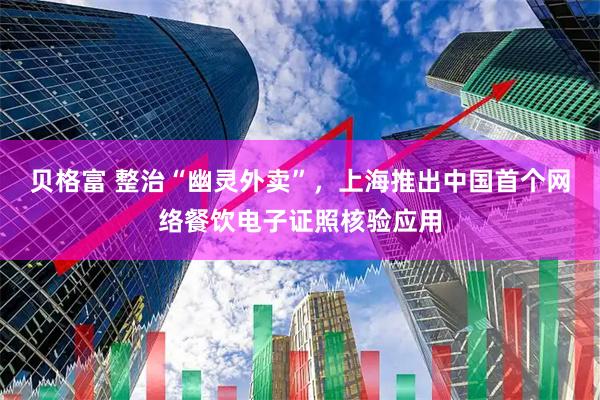 贝格富 整治“幽灵外卖”，上海推出中国首个网络餐饮电子证照核验应用